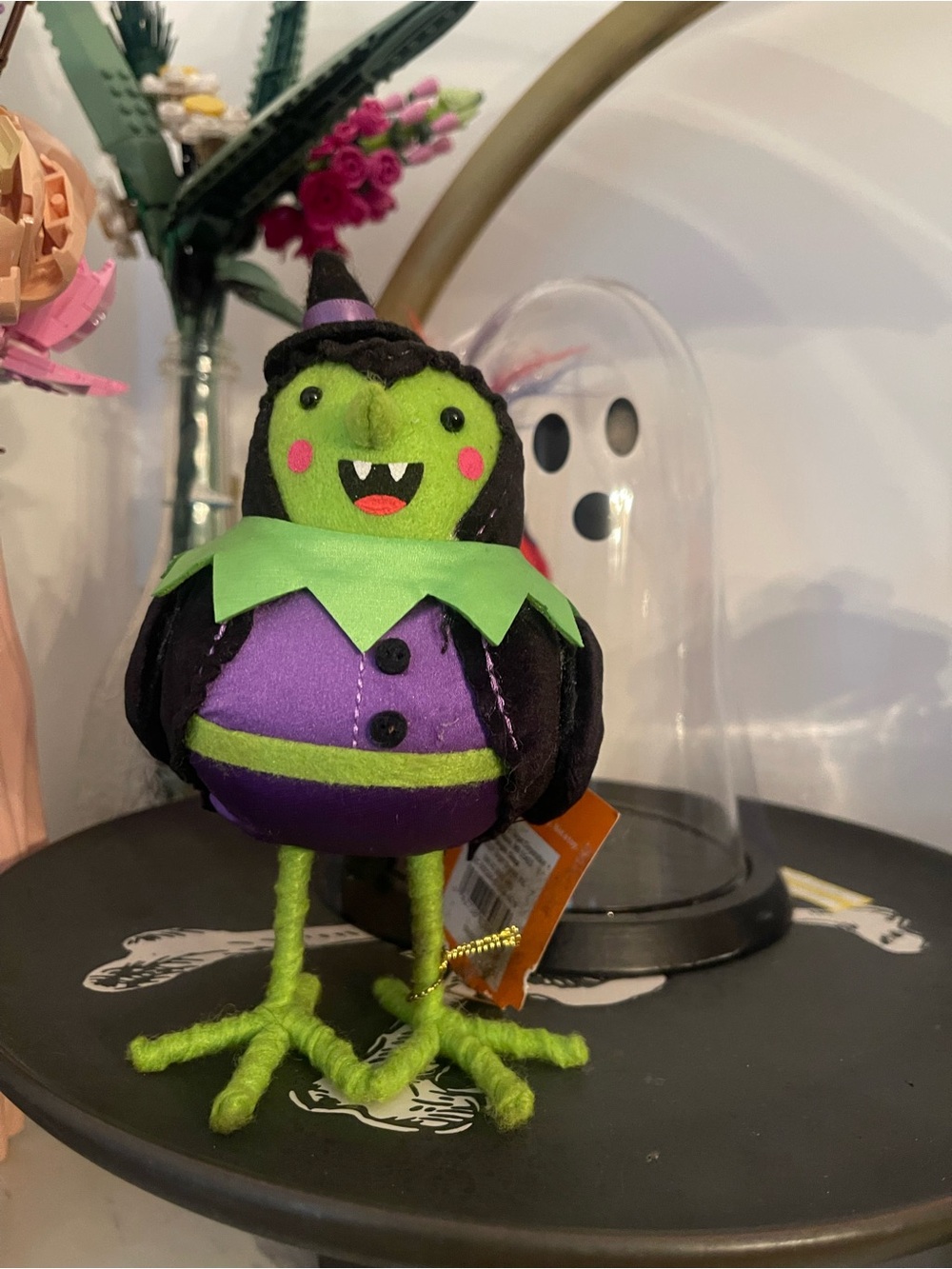 Target 2024 Hyde and Eek! Halloween Featherly Friends Fabric Bird Witch Spellma